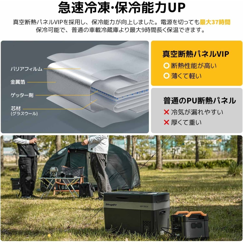 CRPRO VIP ポータブル冷蔵庫 29L【CRPRO30VIP】