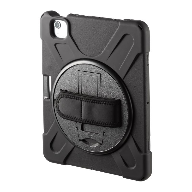 iPad Air 11インチ(M2/2024)用耐衝撃ケース【PDA-IPAD1717BK2】
