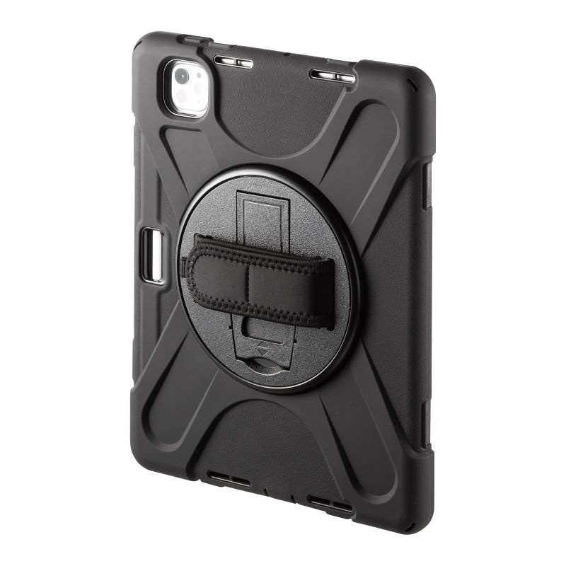 iPad Pro 11インチ(M4/2024)用耐衝撃ケース【PDA-IPAD1717BK3】