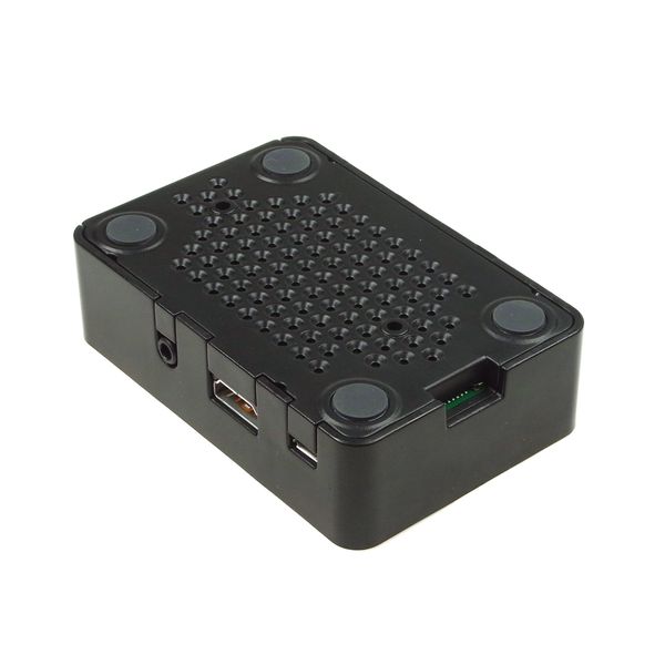 【在庫処分セール】Raspberry Pi 2/B B+用ケース ブラック【819-3655】