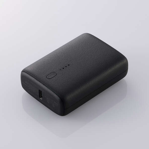 コンパクトモバイルバッテリー(10000mAh/30W/C×2)【DE-C70L-10000BK】