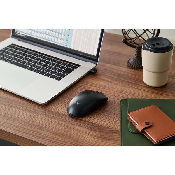 USB Type-C(TM)無線光学式マウス［3ボタン/Lサイズ］【M-LE10DRCBK】