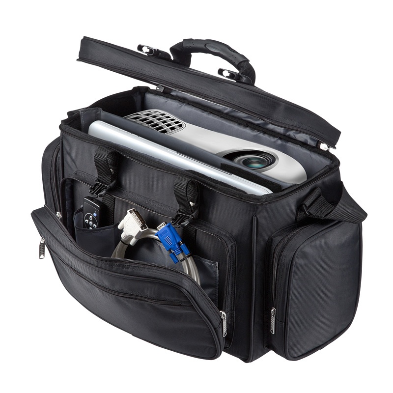 プロジェクターバッグ(15.6インチワイド対応・ブラック)【BAG-PRO2N】