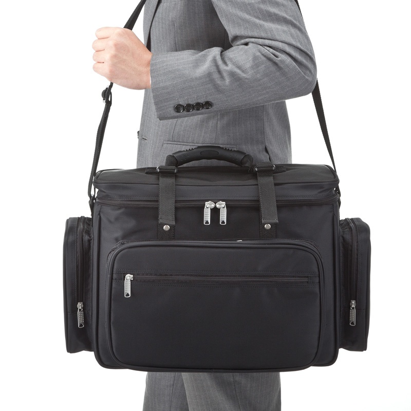 プロジェクターバッグ(15.6インチワイド対応・ブラック)【BAG-PRO2N】