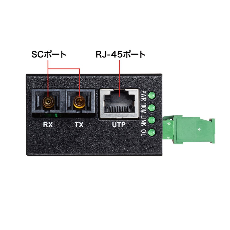 産業用光メディアコンバータ【LAN-NFC241】