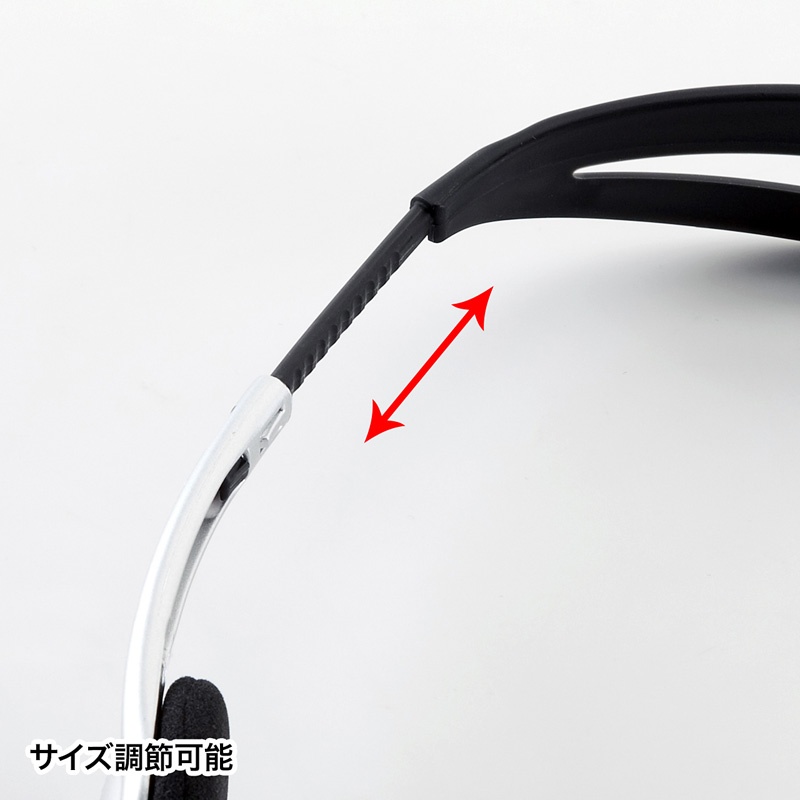 マルチメディアヘッドホン【MM-HP208N】
