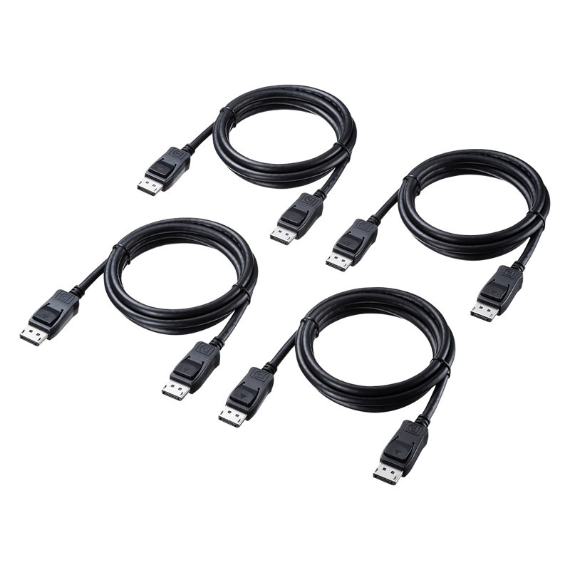 DisplayPort対応パソコン自動切替器(4:1)【SW-KVM4HDPU】