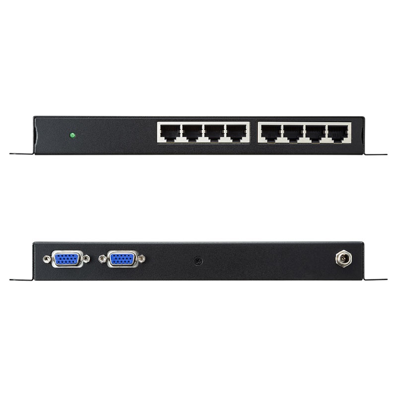 ディスプレイエクステンダー(送信機)(8分配)【VGA-EXL8N】
