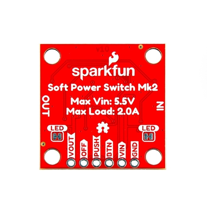 SparkFun Soft Power Switch - JST 2mm【PRT-26993】
