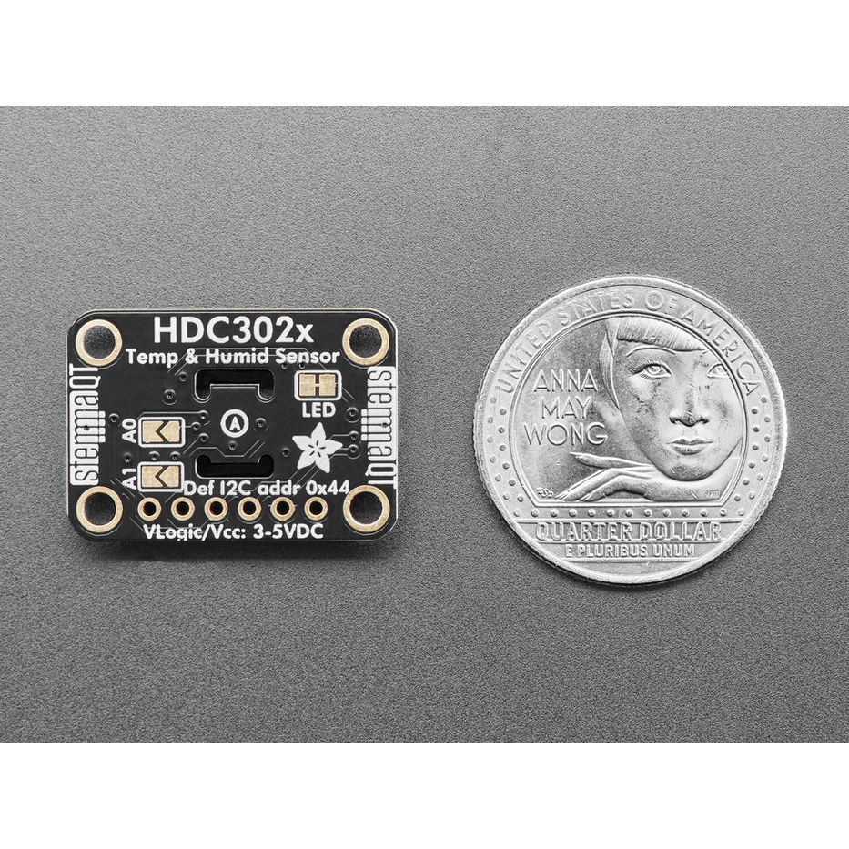 STEMMA QT/Qwiic互換 HDC302x 高精度温度/湿度センサ【ADA-5989】