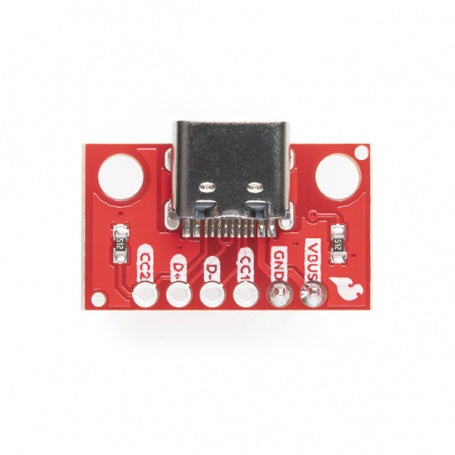 USB Type-C ピッチ変換基板(水平タイプ)【SFE-BOB-16998】