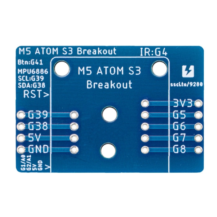 M5ATOMS3用ピッチ変換基板(基板のみ)【SSCI-092807】