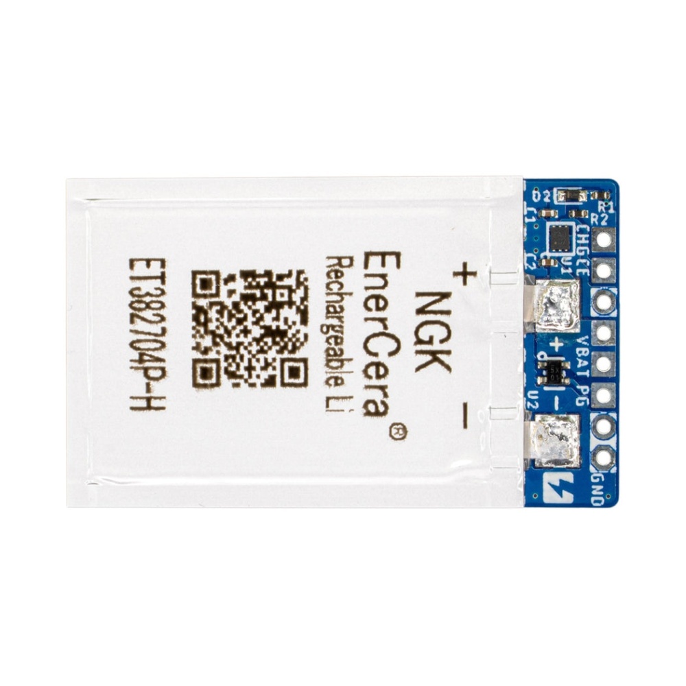 スイッチサイエンス 超薄型リチウムイオン電池モジュール 2.3V 20mAh(高速充電タイプ)【SSCI-096102】