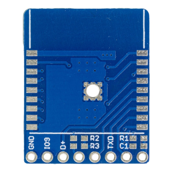 ESP32-C3-WROOM-02ピッチ変換用基板シンプル版(基板のみ)【SSCI-100939】