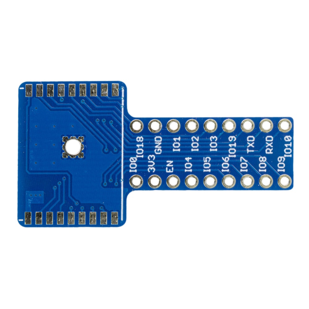 ESP32-C3-WROOM-02ピッチ変換用基板T型(基板のみ)【SSCI-100953】