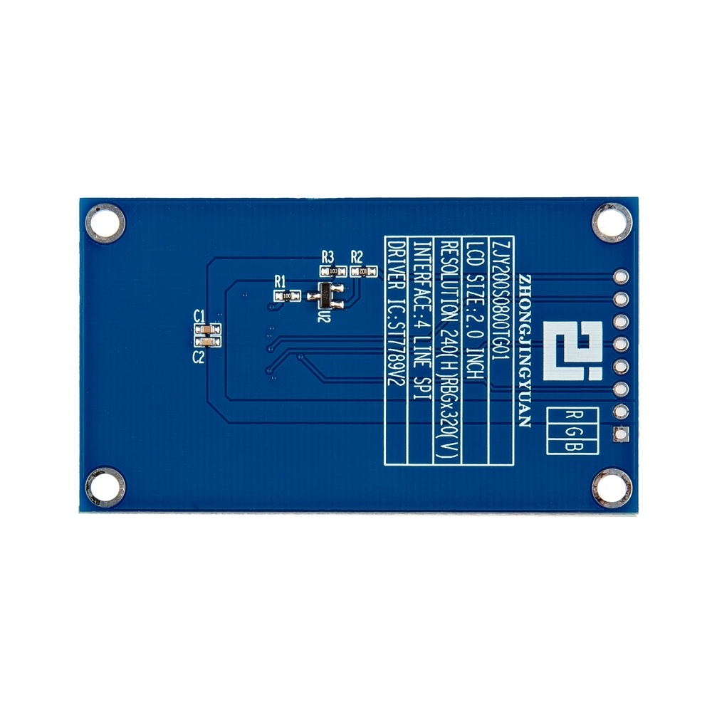 TFT LCD Display Module Screen - 2.0in./240×320(SPI Interface)【LCD-27501】
