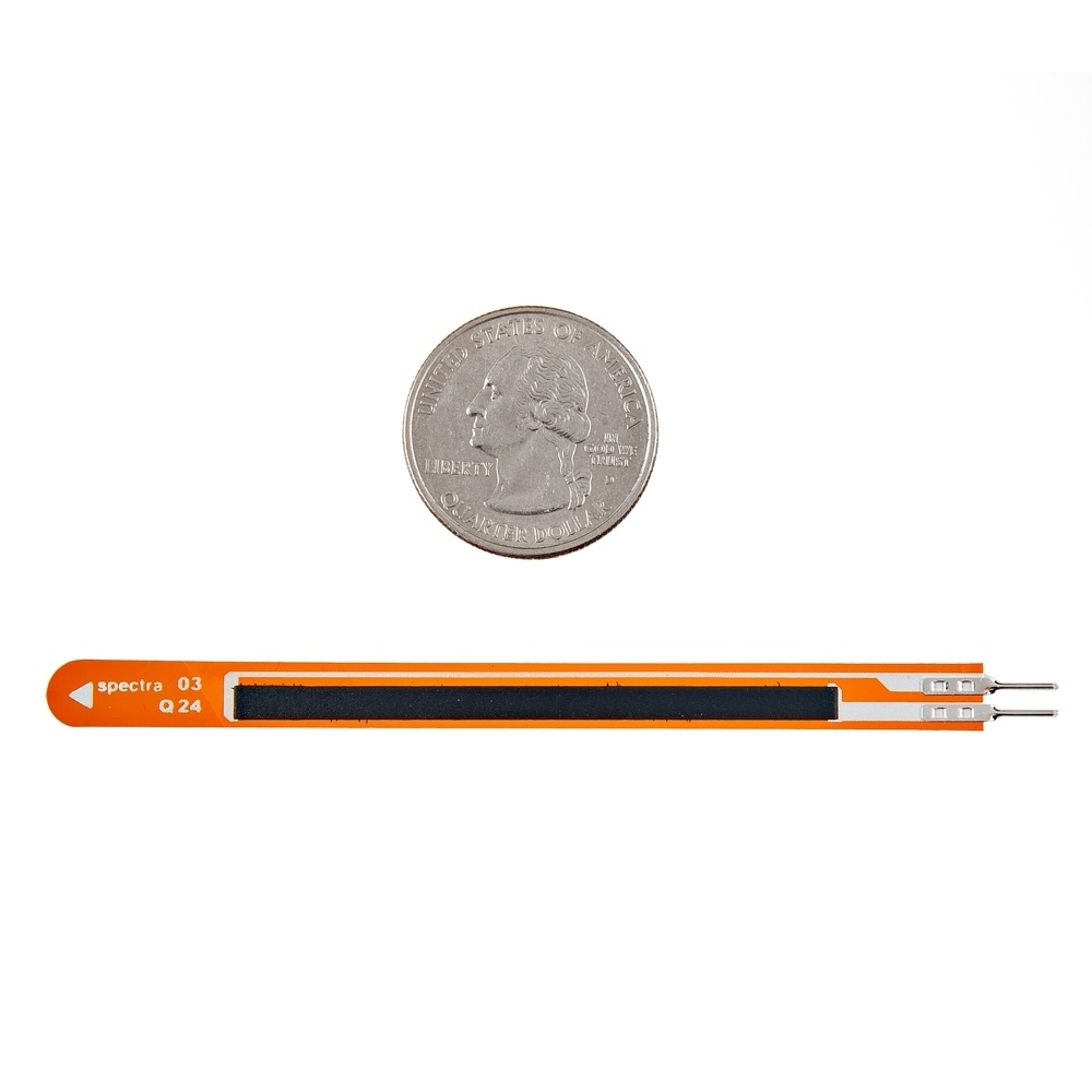 SpectraFlex Flex Sensor - 55mm (Male Pins)【SEN-27315】