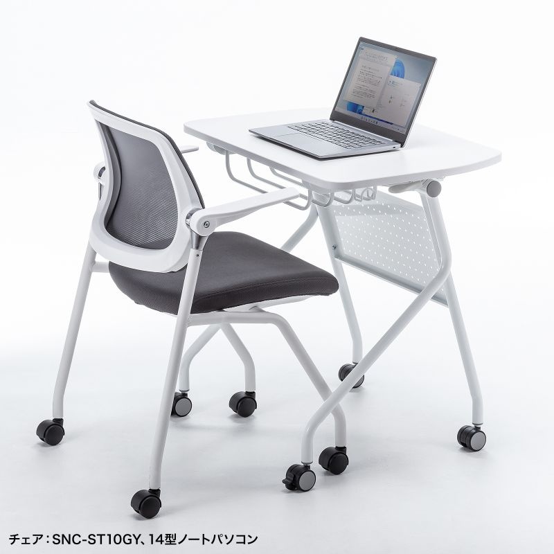 フォールディングデスク(W730xD500)【FLD-7350W】