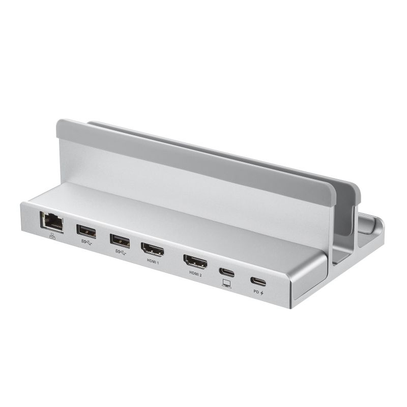 USB Type-Cドッキングステーション(スタンド一体型タイプ)【USB-CVDK18】