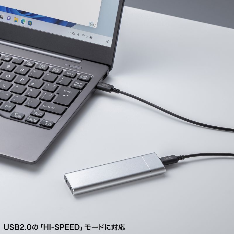 USB 2.0 Type-Cケーブル(PD60W・1.5m・ブラック)【KU-CCP6015BK】