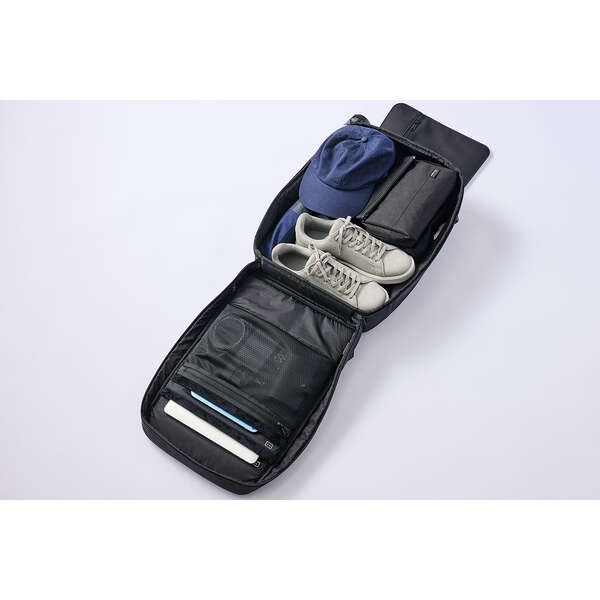 防犯バックパック28L【BM-BPSC01LBK】