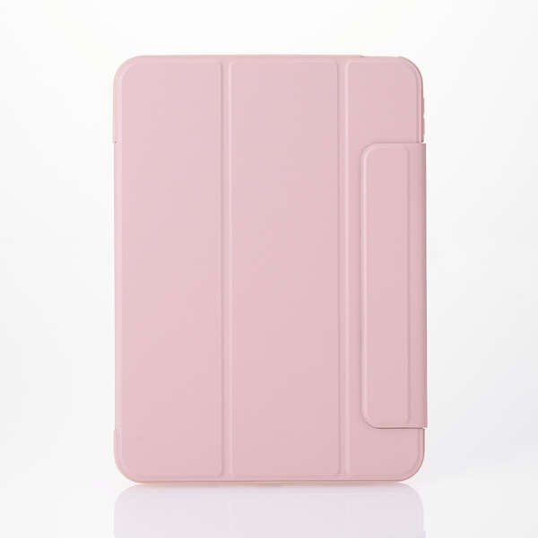iPad (第10世代) ハイブリッドフラップケース 背面クリア 2アングル スリープ対応【TB-A24RWVFCPN】