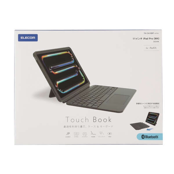 Touch Book for 11インチiPad Pro(M4)【TK-CA10BPBK】