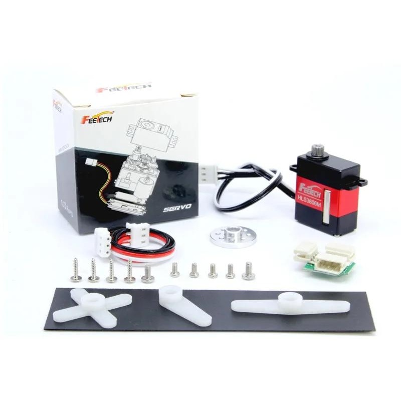 Feetech HLS3606M 定常回転シリアルバスサーボ(6V/360度/6kg)【FEETECH-HL-3606-C001】