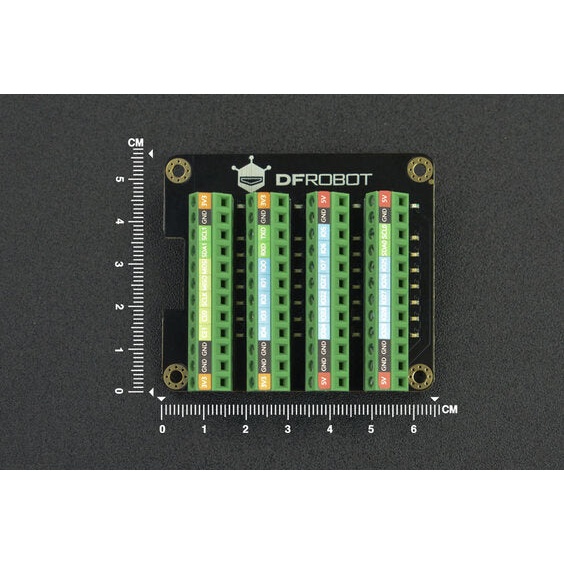 Raspberry Pi 4B用GPIO ターミナルブロックHAT【DFROBOT-DFR0918】
