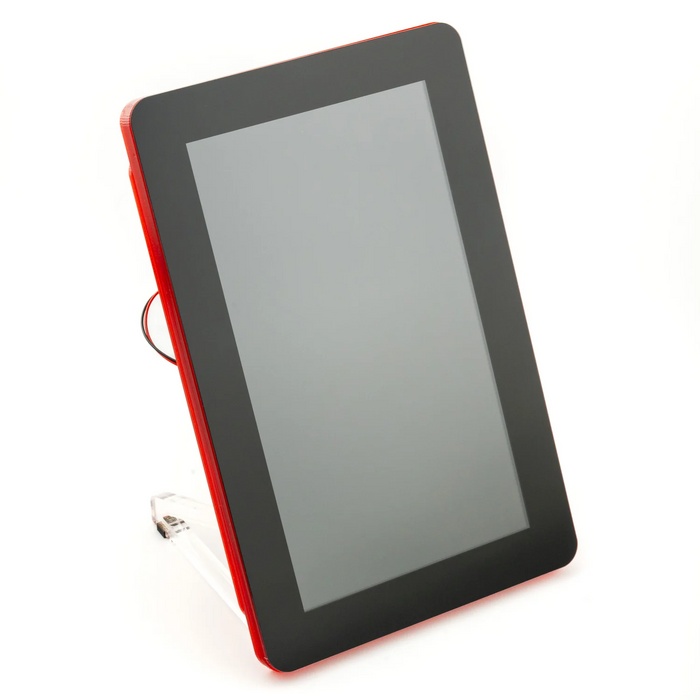 Raspberry Pi Touch Display 2用Pibow Frame(赤)【PIMORONI-PIM756】