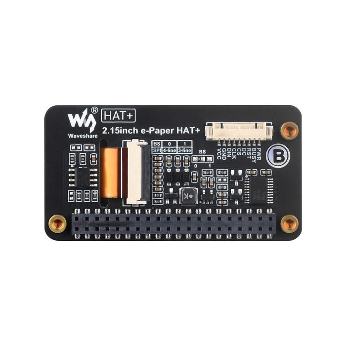 Waveshare 2.15インチ e-Paper HAT+【WAVESHARE-28916】