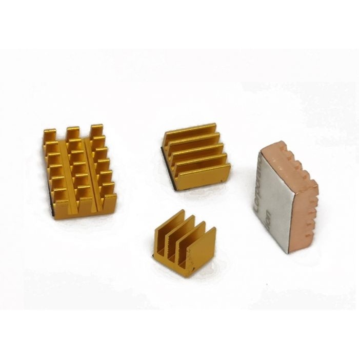 Raspberry Pi 4B用ヒートシンクキット【110991329】