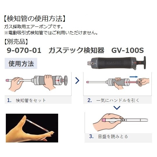 検知管(ガステック) アンモニア 3M【3M】