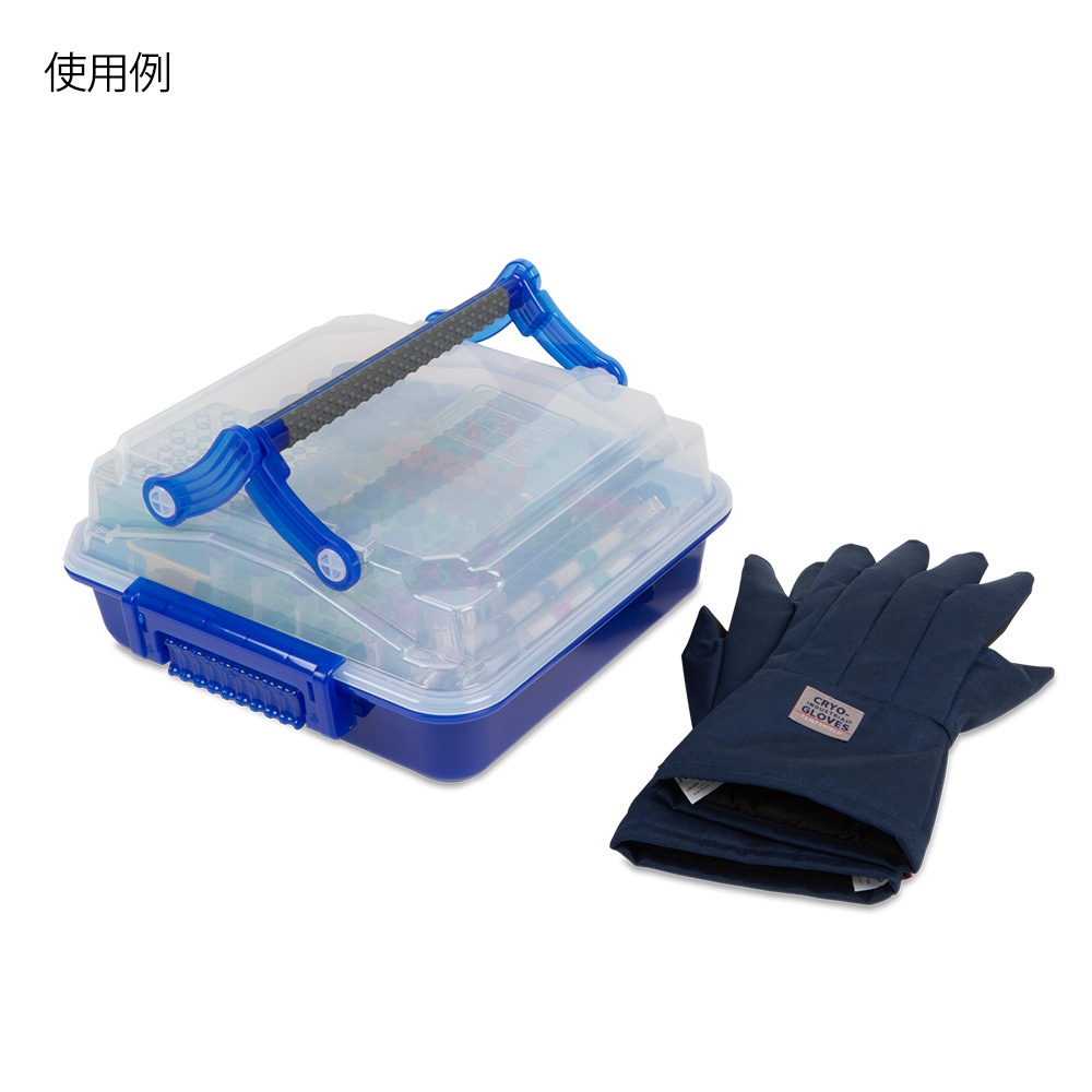 サンプル運搬ボックス Duraporter ブルー 406×414×178mm 120926【120926】