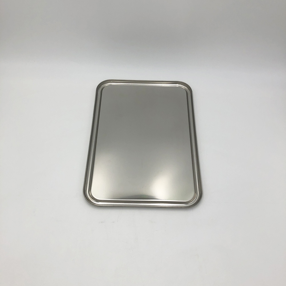 ステンレス深型組バット8号用フタ(酸洗浄済)356×250mm【4-6285-12】