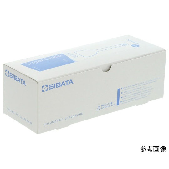 メスフラスコ 透明 200mL スーパーグレード JCSS校正付【6-240-27-24】