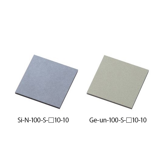 単結晶基板 Si基板 ノンドープ 片面鏡面 方位(100)10×10×0.525mm 10枚入 Si-un-100-S-□10-10【Si-un-100-S-□10-10】