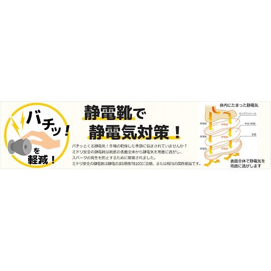男女兼用 静電作業靴 サンダルタイプ PS-01ライトS グレイ L PS-01LS-GY-L【PS-01LS-GY-L】