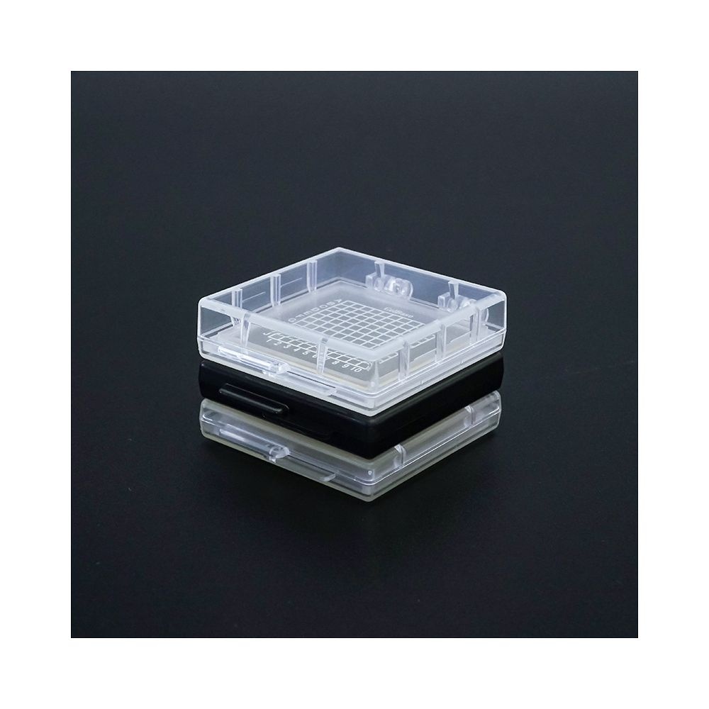 精密部品搬送ケース ゲルベース 2インチ 透明 フラットF7 Lタイプ 10個入 GC00-16010【GC00-16010】