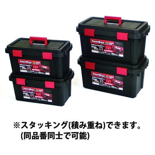 JEJアステージ ツールボックス ブラック ST380【ST380-BK】