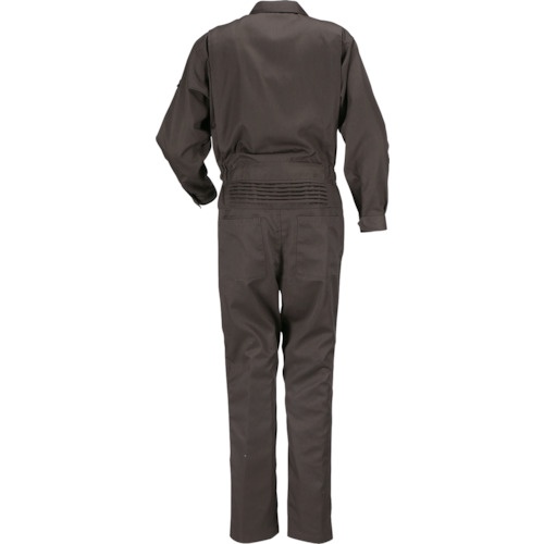 カジメイク TC長袖つなぎ服 ブラウン 3L【6709-17-3L】
