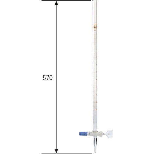 SIBATA ビュレット スーパーグレード ガラスコック付 10mL【021110-10】