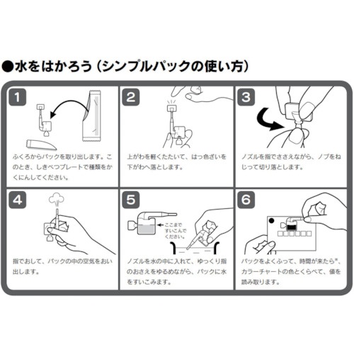 SIBATA 簡易水質検査キット シンプルパック 水のチェック隊シリーズ 酸性雨【080520-463】