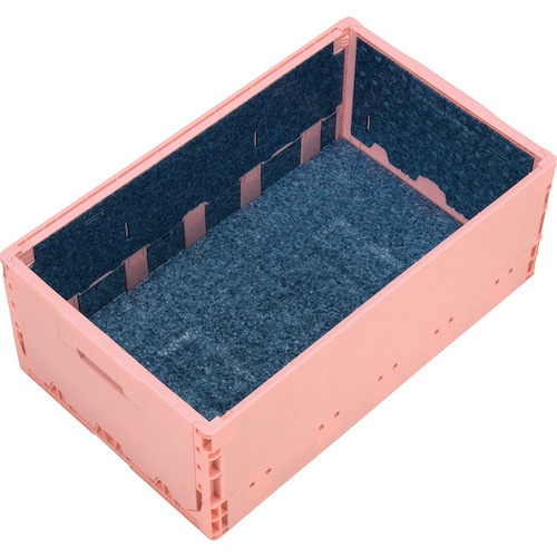 サンコー 折りたたみコンテナー 559890 コールドオリコンEP39B ピンク【SK-COEP39B-PI】