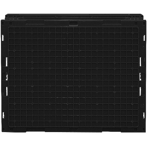 サンコー フタ一体型折りたたみコンテナー 551640 サンクレットオリコン20B(導電)【NO.551640】