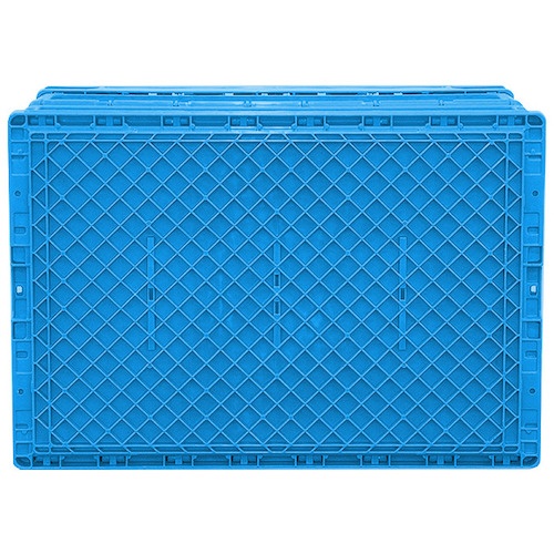 サンコー フタ一体型折りたたみコンテナー 559900 サンクレットオリコンPG51B-B 容量50L【SK-SO-PG51B-B-BL】