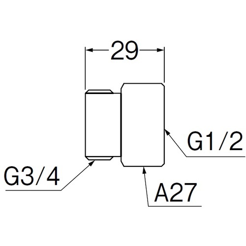 SANEI 平行20X13ブッシング【T240-20X13】