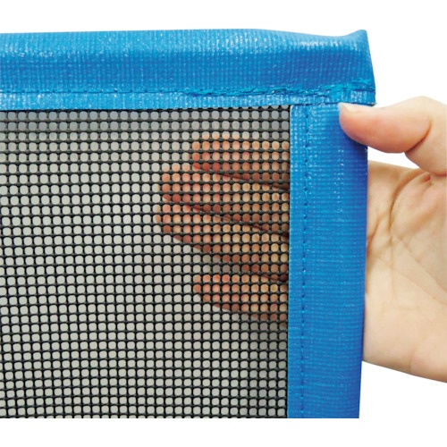 テラモト 自立ゴミネット 折りたたみ式 黒600×600×700【DS2610119】