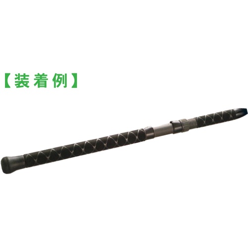 ミリオン ラバーグリップ 黒 内径35mmX厚さ0.5mmX長さ800mm【RMH35C-800】