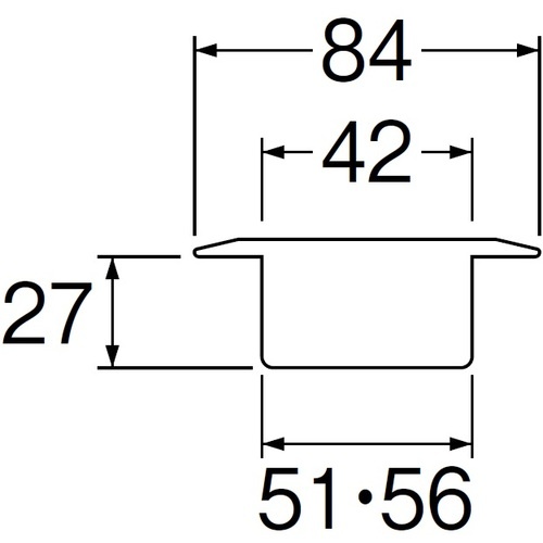 SANEI 洗濯機排水口【H565-50】